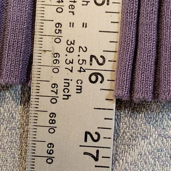 Ricki's Purple Knit Long Sleeve Scoop-Neck  Sweater in Size Large - Picture 9 of 10